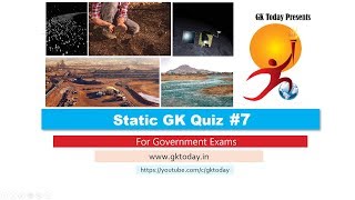 GKToday's Static GK Quiz-7