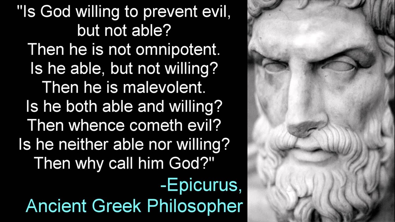 Why Call Him God? -Epicurus - YouTube