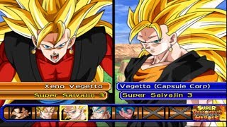 Xeno Vegetto Ssj 3 Vs Vegetto Capsule Corp Ssj 3 - Dragon Ball Z Budokai Tenkaichi 3 Latino