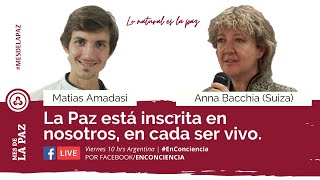 La Paz está inscrita en cada ser vivo por Anna Bacchia (Suiza) | #MESDELAPAZ