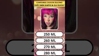 Kamylinha Colocou Silicone Vocês Sabem Quantos Ml Ela Colocou?