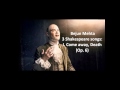 Bejun Mehta: The complete "3 Shakespeare songs Op. 6" (Quilter)