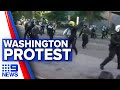 Washington protests: Police in force before Trump's address |...