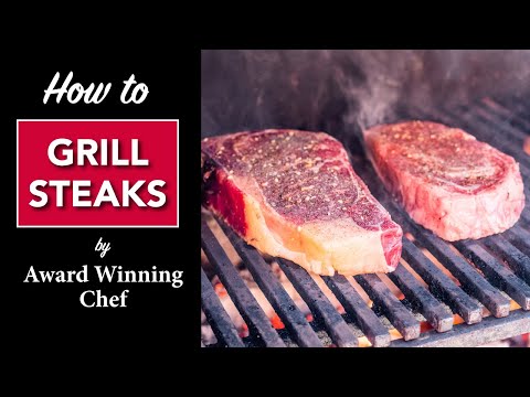 🔥 HOW to GRILL a STEAK by Master Chef Robert Del Grande