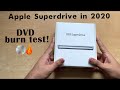 Apple USB SuperDrive in 2020 || Unboxing and Burning a Disk with it !