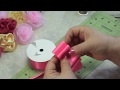 Tutorial How to make Quick and Easy  Ribbon Bow, DIY