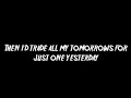 Fall out boy - Just One Yesterday Lyrics (HD)