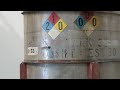 Video Used-3000 gallon Stainless Steel mix tank, with an agitator - stock # 44375017