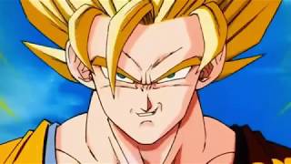 Dragon Ball Z Goku Turns Super Saiyan 3 for the First Time 1080p HD