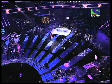 X Factor India - Kartar Singh attempts a hit from KK -- Haan...