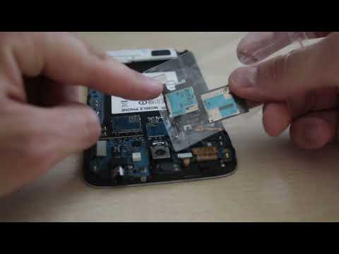 Samsung galaxy s4 mini sim karten slot tauschen