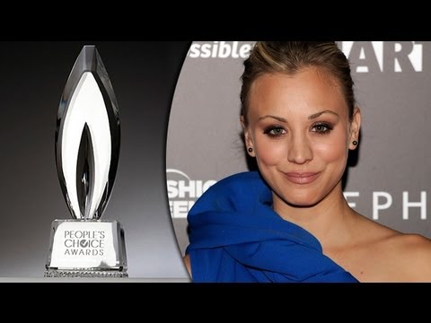 Kaley Cuoco Engaged Plus Hosts the People's Choice Awards