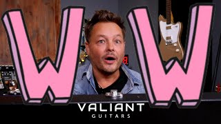 Just WOW! Seeing a custom build Valiant Guitars Smith for the first time...