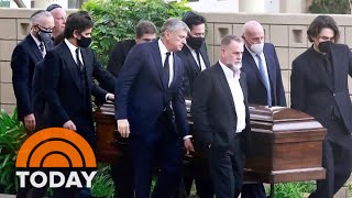 Friends And Family Gather For Bob Sagets Funeral