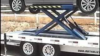 mobile car lift trailer home car lift supply