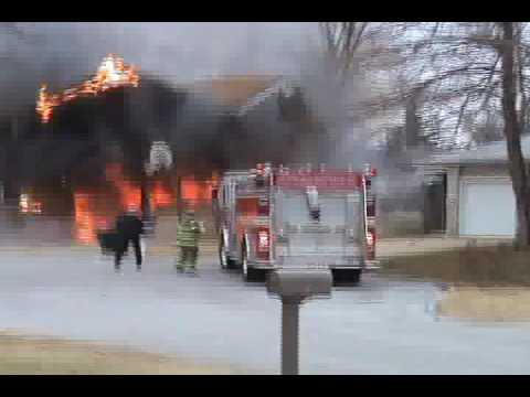 House fire for B shift on Country Side Court part 1