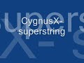 Cygnus x-superstring