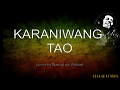 Karaniwang Tao   Joey Ayala Cover by Nairud sa Wabad with Lyrics