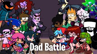 Fnf Dad Battle But Every Turn A Different Cover Is Used