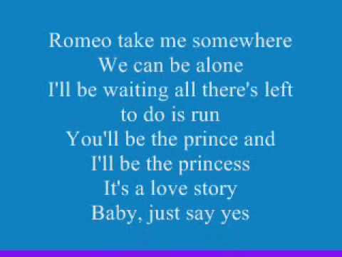 TAYLOR SWIFT LYRICS for Love Story (Fearless Album, onscreen text) TAYLOR SWIFT LYRICS for Love Story (Fearless Album, onscreen text)