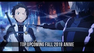 Top Upcoming Fall 2018 Anime