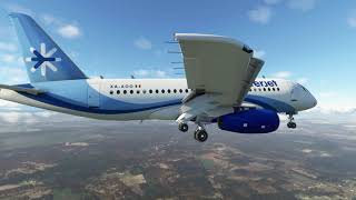 Headwind I Sukhoi Superjet 100 I Interjet Air Lines I Mexico I Mmmy Monterrey International I 4K