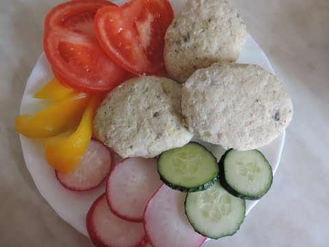 Рыбные котлеты на пару.