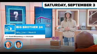 Bb24 Why Lost Week 8 Big Brother 24
