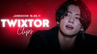 [HD] JUNGKOOK TWIXTOR CLIPS (+ae sharpen & Coloring) | 19.08.11 LDF Concert