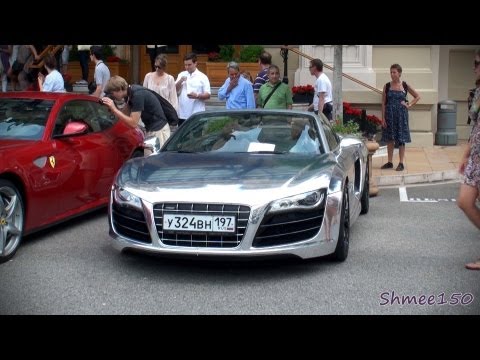 Timati's CHROME Audi R8 V10 Spyder