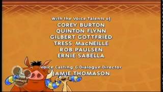 Disney Cinemagic Germany - Timon & Pumbaa - End Credits