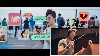 "Crazy Rich Asians " Texting Scene Scored to Picture! (split-screened)