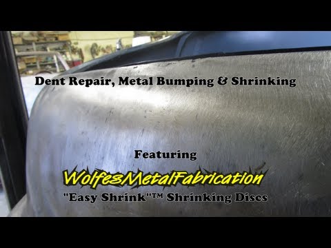 shrinking with a wolfes metal fabrication easy shrink shrinking disc