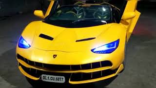 Rarest Lamborghini centenario limited only 1 in india trailer (best modified honda civic automatic)