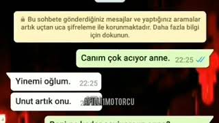 Çok Sevdim Anne Canım Yanıyor