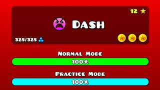 «Dash» 100% Completion [All Coins] - Geometry Dash 2.2 Mobile