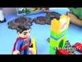 Duplo Superman Hero! Joker Attacks, Batman Flies, Hulk Smash, Spiderman, Catwoman Lego HobbyKidsTV