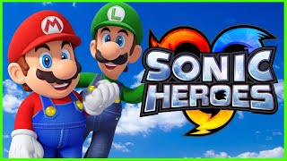 Team Mario Helps Team Sonic I Luigi Plays Sonic Heroes Ft Mario