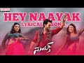 Hey Naayak Song With Lyrics -Naayak Songs -Ram Charan,Kajal Aggarwal, Amala Paul-Aditya Music Telugu