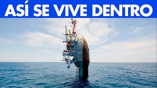 Flip, El Barco De Investigación Marina Mas Extraño Que Podrás Ver Descubre La Vida En Su Interior