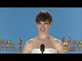 Backstage with Anne Hathaway, best supporting actress