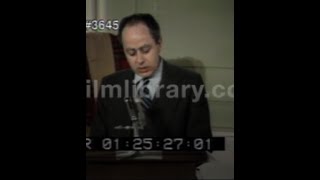 G. Robert Blakey Hsca Hearings 1978 Raw, Random Video