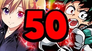 TOP 50 ANIME OPENINGS!!