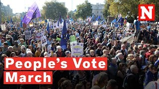 People’s Vote March: Thousands Turn Out For London Anti-Brexit Protest