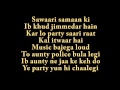 PARTY ALL NIGHT LYRICS - Boss song by... PARTY ALL NIGHT LYRICS - Boss song by...