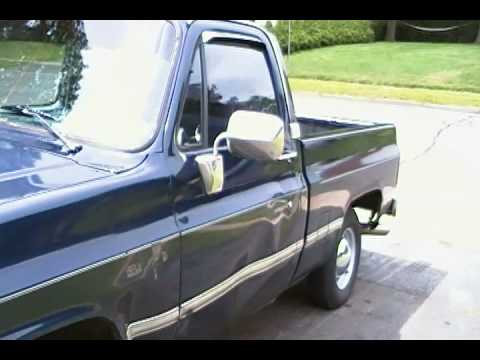 86 CHEVY C10 PICK UP AND A SUBARU WRX DONT MIX HOT ROD RAT ROD SHORT BOX