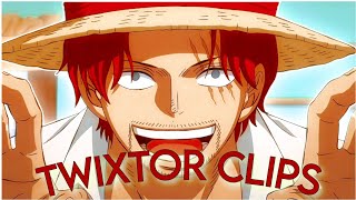 Shanks Twixtor Clips With 4K Cc One Piece