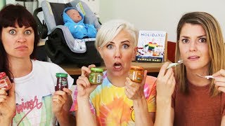 Taste Buds Taste Baby Food Ft. Mamrie Hart & Grace Helbig