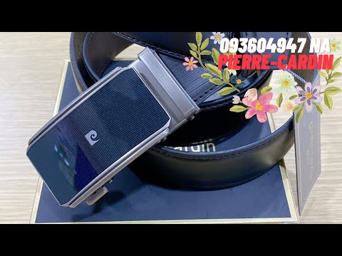 Thắt Lưng Nam PIERRE CARDIN Cao Cấp Xách Tay Malaysia Da Đẹp Giá Đẹp Hotline Na 0936099407