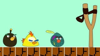 Angry Birds Vs. Mario Parody Animation
